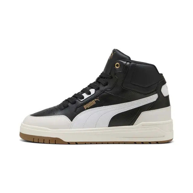 Puma Men's Shuffle Downtown Mid Μαύρο - Άσπρο 402598-06 (Puma)