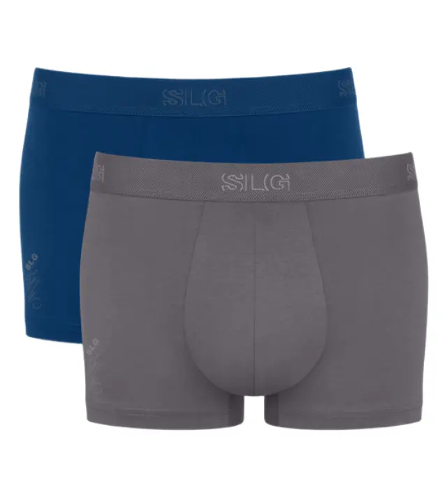 Sloggi SLG Base Trunk C2P ανδρικό σλιπ boxer σετ 2τμχ 10224735-1 - XXL