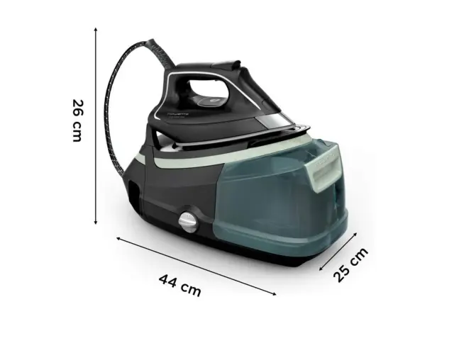 Σύστημα σιδερώματος Rowenta Eco Steam Pro DG9621F0 με ισχύ 2800W, πίεση 7.8bar και χωρητικότητα 1.3L DG9621F0 2