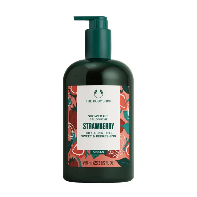 The Body Shop Vegan Strawberry Shower Gel 750 ml
