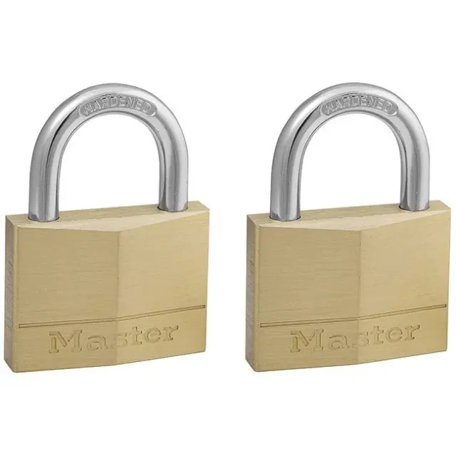 Master Lock 150EURQNOP - Σετ 4 Λουκέτα Μπρούτζινα 50mm με Ίδιο Κλειδί 2