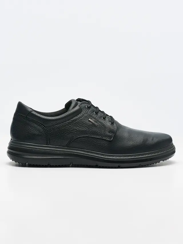 Imac Sneakers Ανδρικό δέρμα Μαύρο IMA/451239 NAPPA/NERO 2