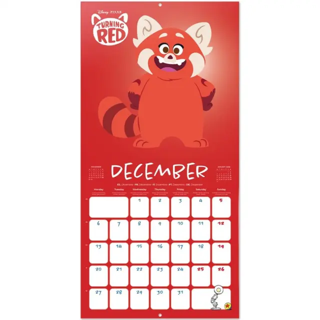 HMEΡΟΛΟΓΙΟ ΤΟΙΧΟΥ DISNEY PIXAR 2027 30X30 CALENDAR CP27010 3