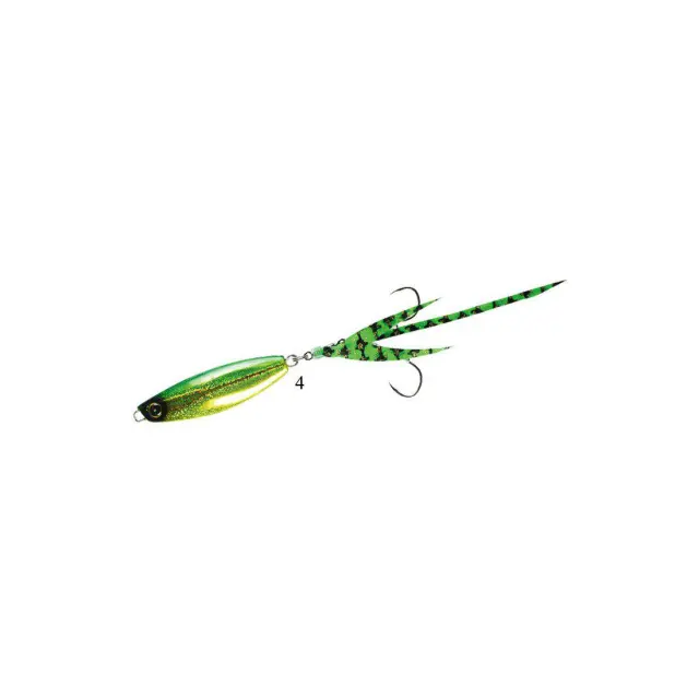 ΠΛΑΝΟΣ Hayabusa Jack Eye Kunekune FS419 20gr 4. UV Πράσινο-Χρυσό