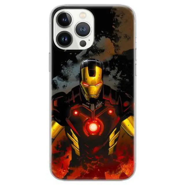 Θήκη Soft TPU Marvel Apple iPhone 15 Iron man 014 Full Print Πολύχρωμο N64081