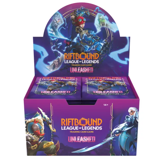 Riftbound Unleashed Booster Display (24 Boosters) - EN