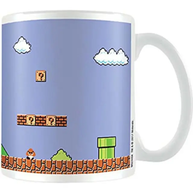 Pyramid Κούπα Nintendo Super Mario Retro Title Ceramic Mug 300ml (MG24484)
