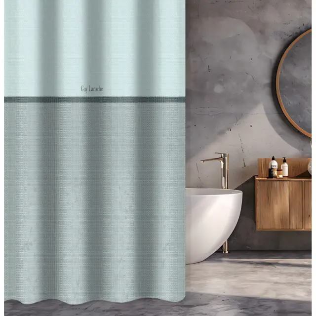 Κουρτίνα Μπάνιου Guy Laroche Celestia Aqua 180x185