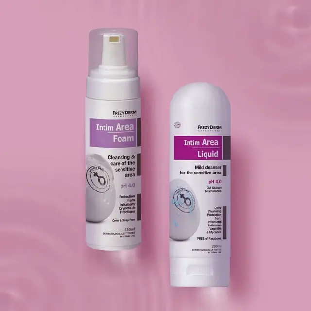 Frezyderm Intim Area Liquid Extra Mild pH4 Υγρό Καθημερινού Καθαρισμού Ευαίσθητης Περιοχής, 200ml 3