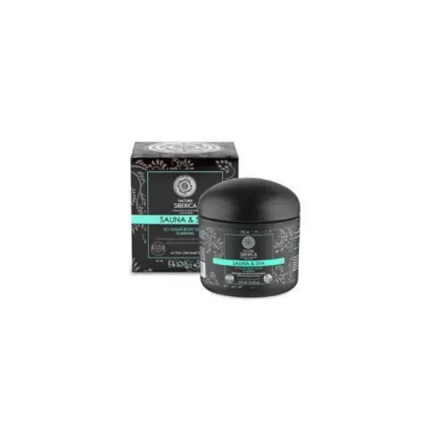 Natura Siberica Sauna + Spa Icy Sugar Παγωμένο Απολεπιστικό για Έντονη Σύσφιξη + Σμίλευση 370 ml