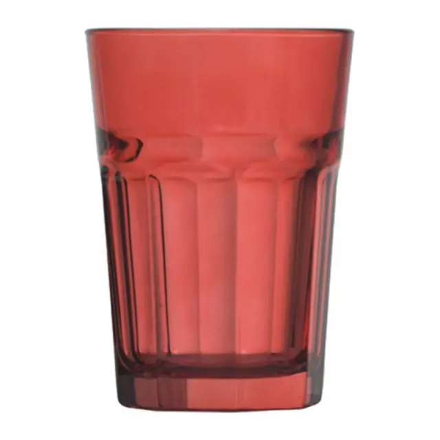 Ποτήρι Νερού Marocco-Water Κόκκινο 350ml 84x121mm