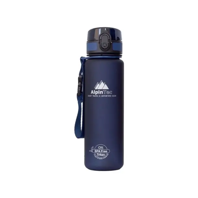 AlpinPro Quest Πλαστικό Παγούρι 1000ml Σκούρο Μπλε