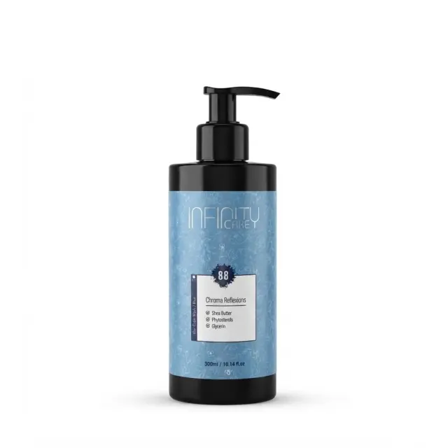 Chroma Reflexions (88) Blue Hair Mask Semi Permanent 300ml by Infinity Care – Μπλε χρωμομάσκα Ημιμόνιμης Βαφής