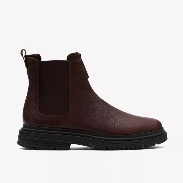 Clarks Badbury Easy Dark Brown Dark Brown leather - 44 2