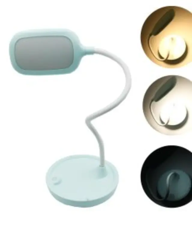 Φωτιστικό Γραφείου LED Dimmable με Εύκαμπτο Βραχίονα και 3 Λειτουργίες Φωτισμού 7015 Γαλάζιο