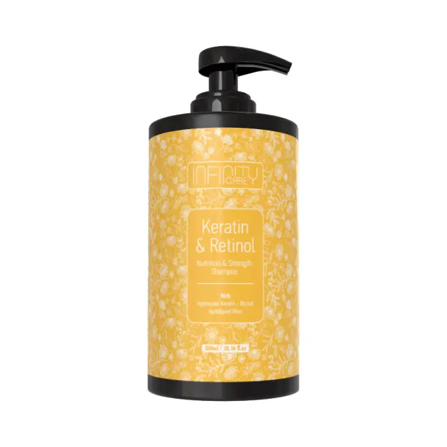 Keratin and Retinol Shampoo 300ml by Infinity Care