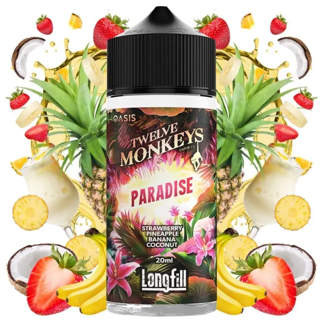 Oasis Paradise 20ml (120ml) - Twelve Monkeys Flavorshots