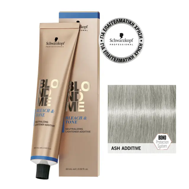 Schwarzkopf Professional BlondMe Bleach Tone Color B-Ash Additive 60ml