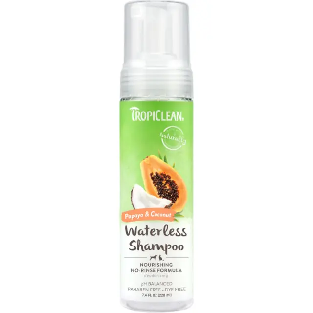 Tropiclean Waterless Nourishing Σαμπουάν Σκύλου & Γάτας 220ml Μονόχρωμο