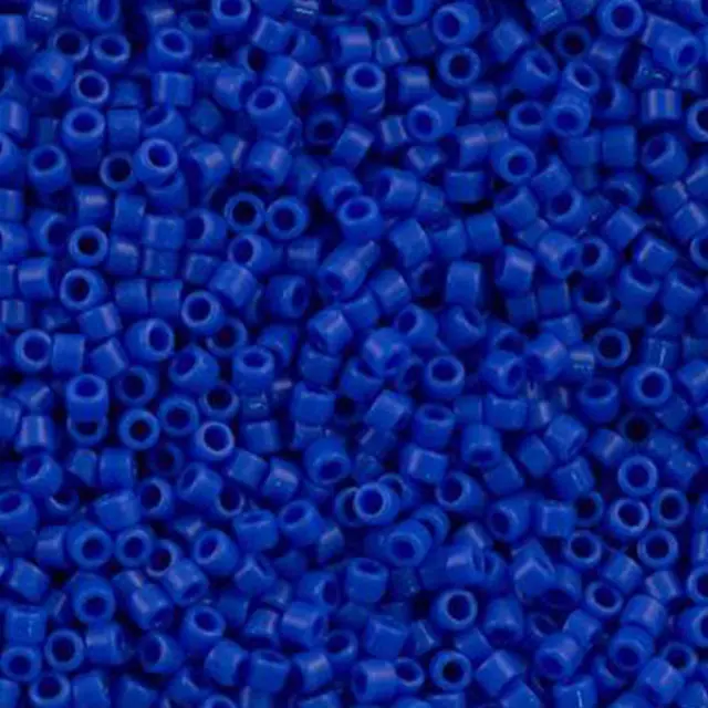Χάντρα Miyuki Delica 11/0 - DB1138 - Opaque Cyan Blue ~7gr