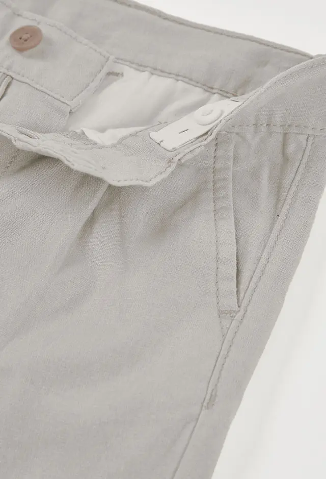 Boboli Linen παντελόνι για αγόρι 863018-7372 3