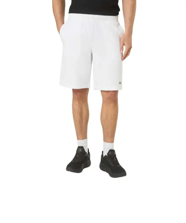 Fila - Ανδρικό Αθλητικό Σορτς Lusciano FAM0877-10001 Λευκό