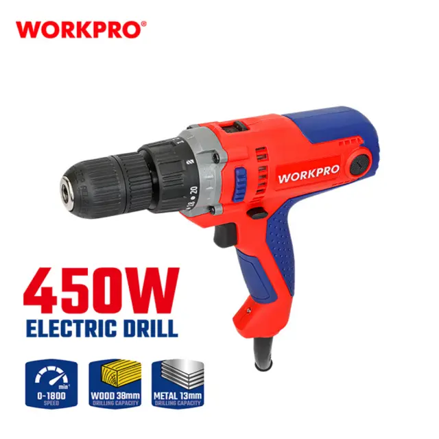 WORKPRO ΔΡΑΠΑΝΟ ΠΕΡΙΣΤΡΟΦΙΚΟ ΗΛΕΚΤΡΙΚΟ 450W WP470005 (PROFI)