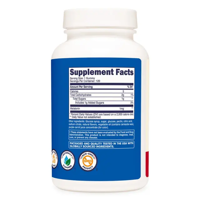 Nutricost Kids Melatonin Gummies 2