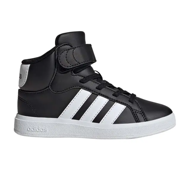 adidas Sportswear Kids Grand Court Mid K Μαύρο - Άσπρο IE3863 (adidas Sportswear)