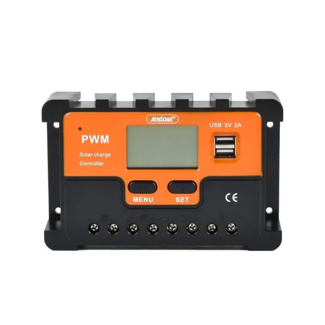 Andowl Ρυθμιστής Φόρτισης PWM 24V 65A Q-KZ65 - Solar Charge Controlle 075904 2