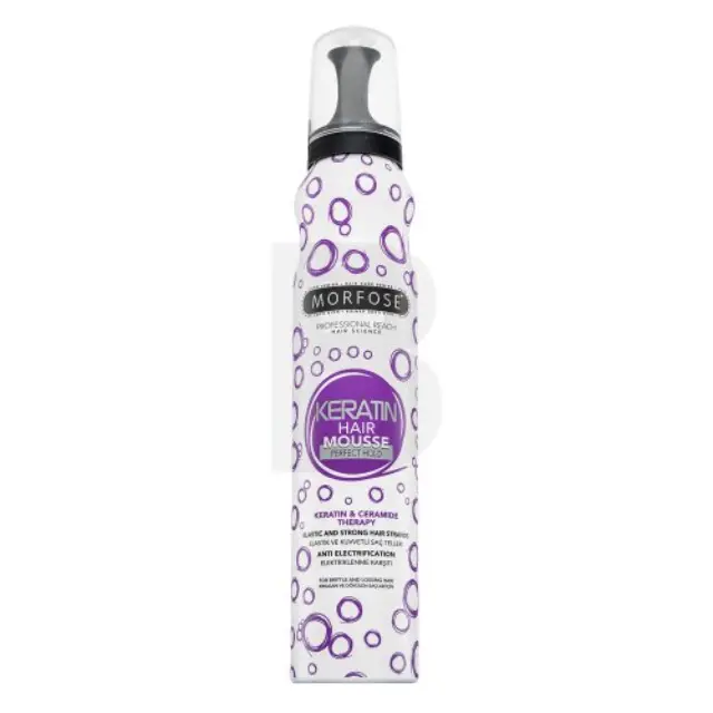 Morfose Hair Mousse Perfect Hold mousse for hair volume Keratin 200 ml