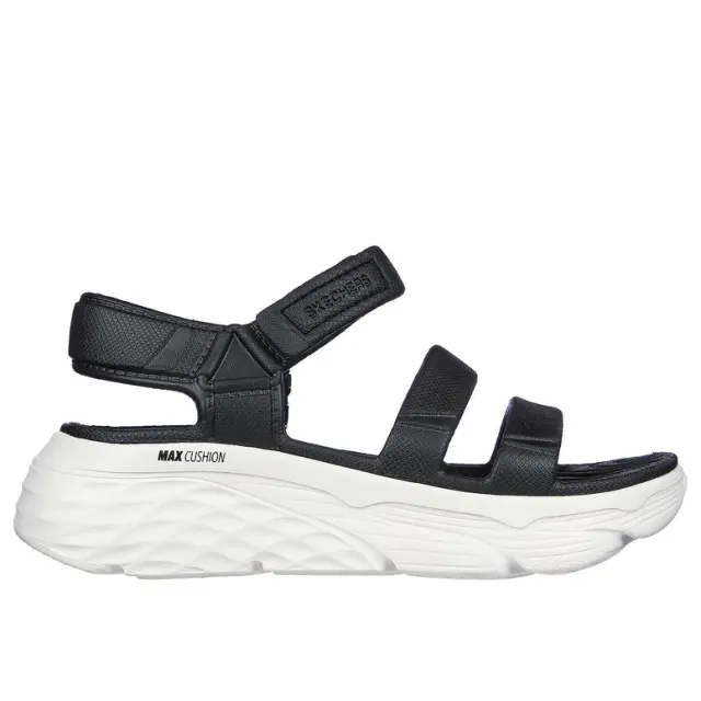 Γυναικεία Ανατομικά Πέδιλα Skechers 111126-BKW Black Μαύρο - 37