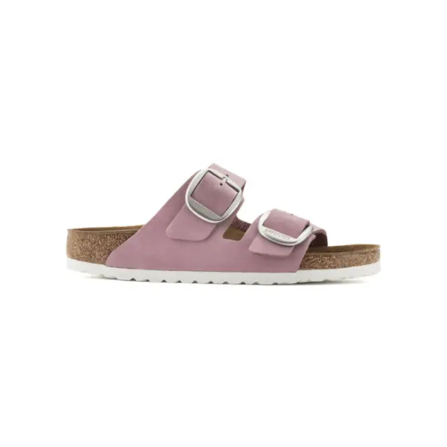 Birkenstock Πέδιλα Γυναικείο δέρμα Nubuck Ροζ BIR/ARIZONA BIG BUCKLE 1022161 ORCHID