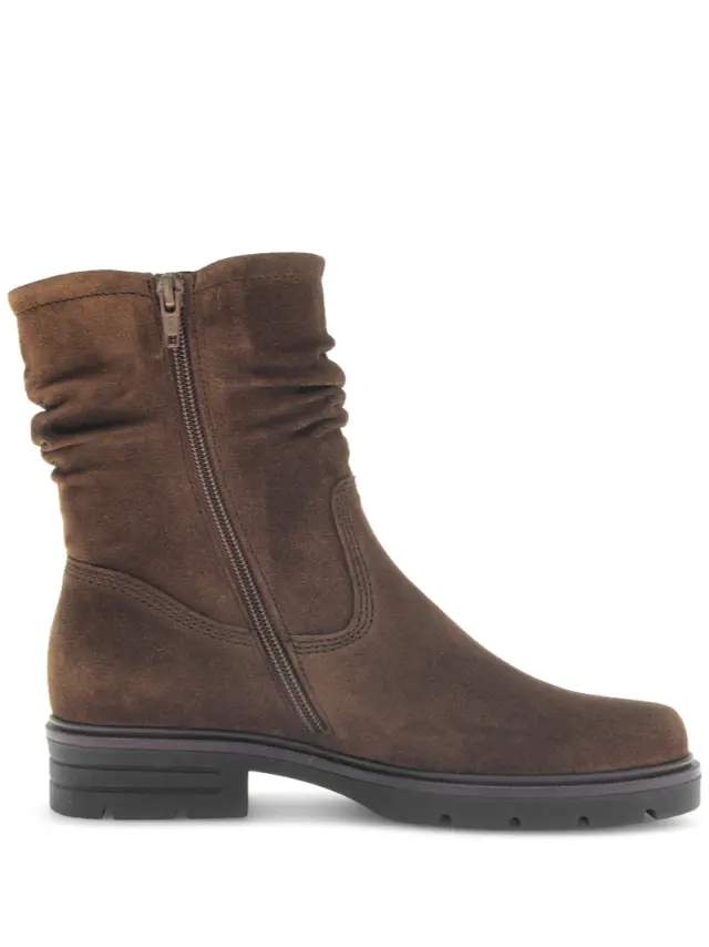 Gabor Μποτάκια Γυναικείο δέρμα Nubuck Καφέ GAB/74655 18-WHISKY 3