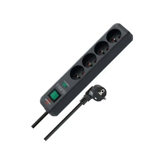 Brennenstuhl Power Strip Eco-Line 4-socket 1.5m Black (
