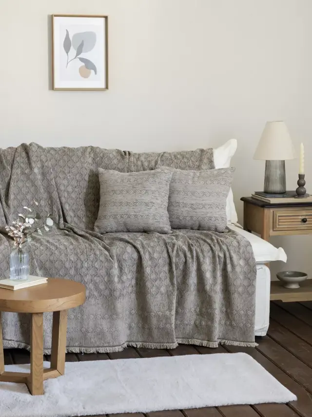 Ριχτάρι Mansi - Taupe Μπεζ Τριθέσιος 180x300