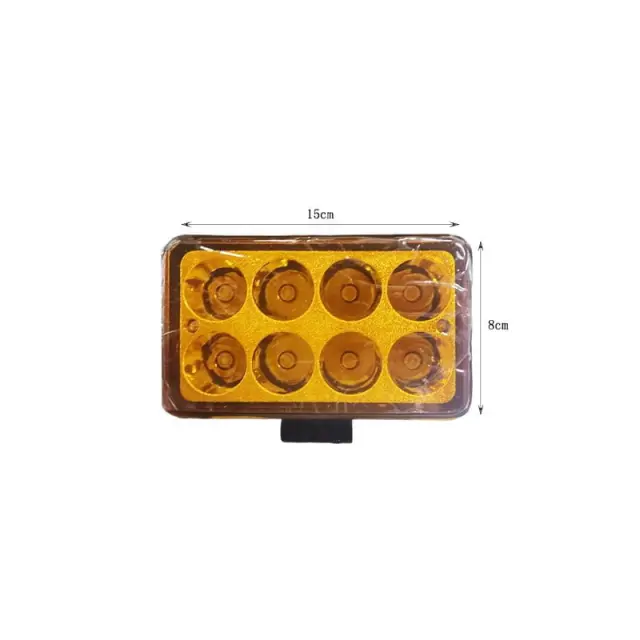 LED Προβολέας κίτρινο φως 24W - LED Irradiation yellow light 10352