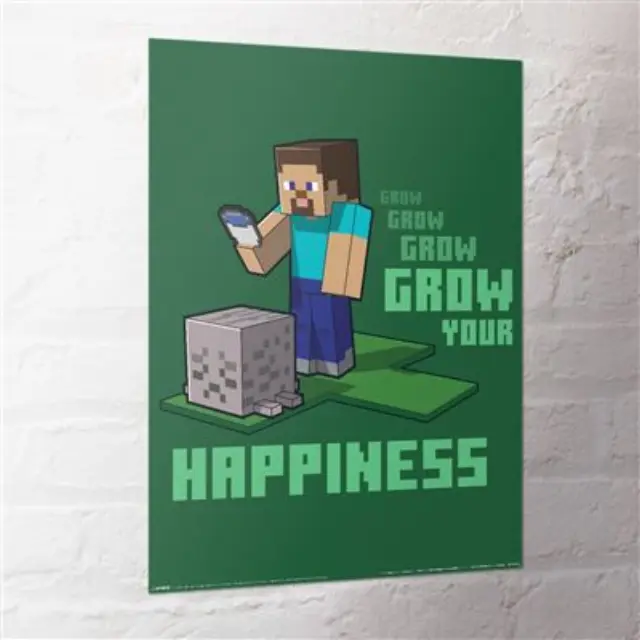 Αφίσα Pyramid International Minecraft (Grow Your Business) 40×50εκ – MPP2402265 2