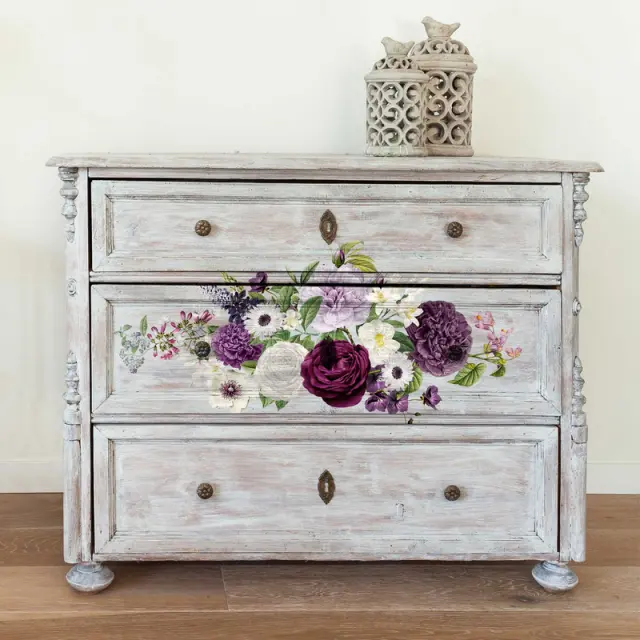 Χαρτί Decor Transfer Prima Re-Design, Majestic Blooms, 30,5x30,5cm, 2 τεμ. 2