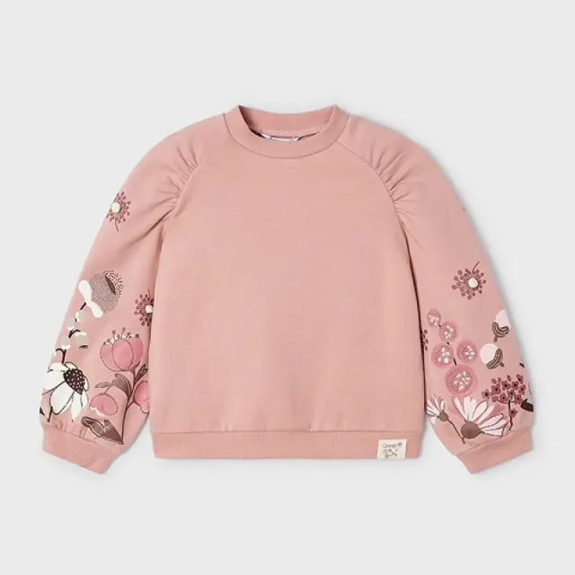 Baby 6 μηνών έως 4 ετών Φούτερ κέντημα Better Cotton δέρματος - 3Ε
