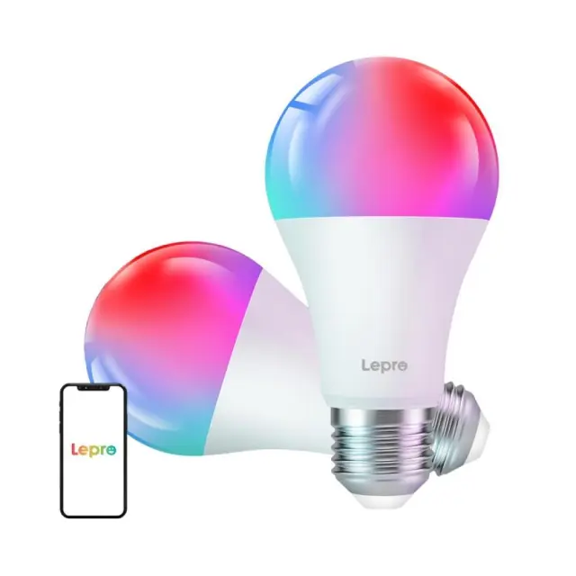 Lepro Λάμπες LED για Ντουί E27 Θερμό Λευκό 1100lm 2τμχ