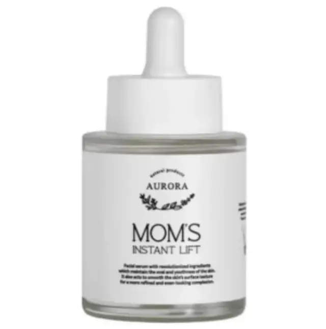Aurora Natural | Mom's Instant Lift | Secret Serum Προσώπου με Υαλουρονικό Οξύ για Σύσφιξη | 30ml