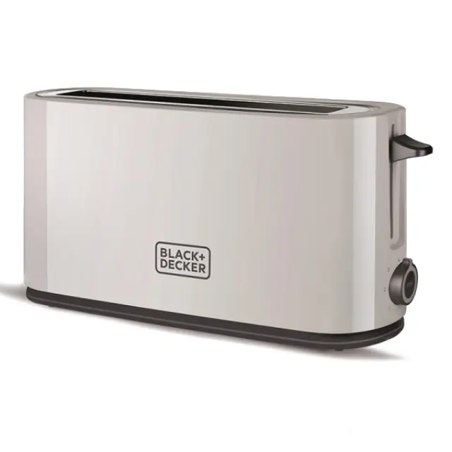 Black + Decker Toaster 1000W BXTO1001E White