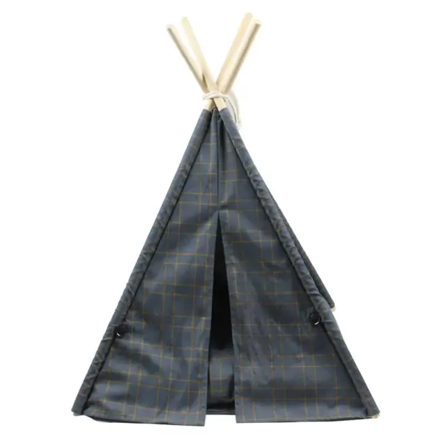 Μοντέρνα Σκηνή Στυλ Teepee Pet Μπλέ Σκούρο με Σχέδιο 56Υx48Μx48Π 2