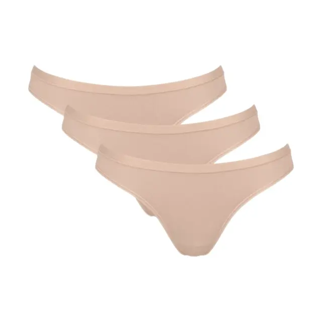Sloggi Γυναικείο Slip Go Daily Mini - Τριπλό Πακέτο, Χρώμα New Beige