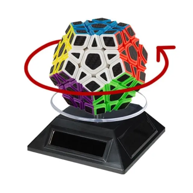 Solar Rotating Display Stand
