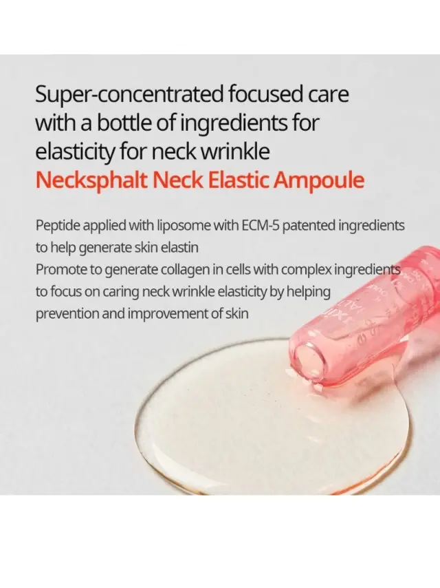 Dr.Melaxin Necksphalt ECM Ceramide Neck Serum- Οροί σύσφιξης λαιμού 1.5ml x 10pcs 2