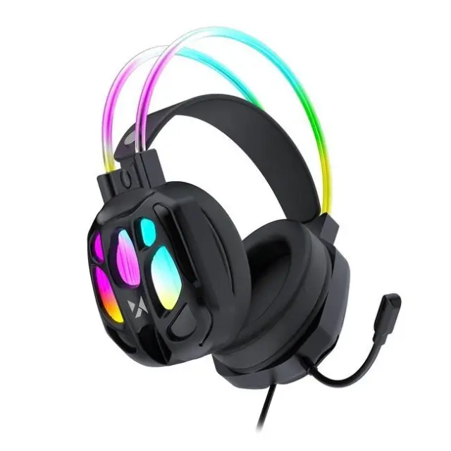 Wozinsky Gaming Headphones WSG-1118 Wired with Microphone & RGB Backlight Black