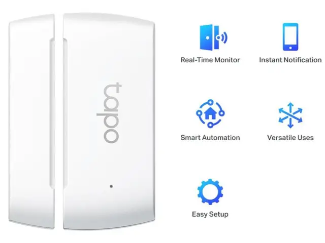TP-LINK T110 Αισθητήρας Πόρτας/Παραθύρου σε Λευκό Χρώμα TAPO T110 2