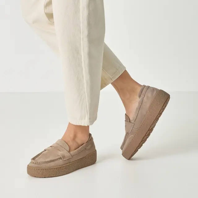 Μοκασίνι δέρμα Comfort Tamaris 2